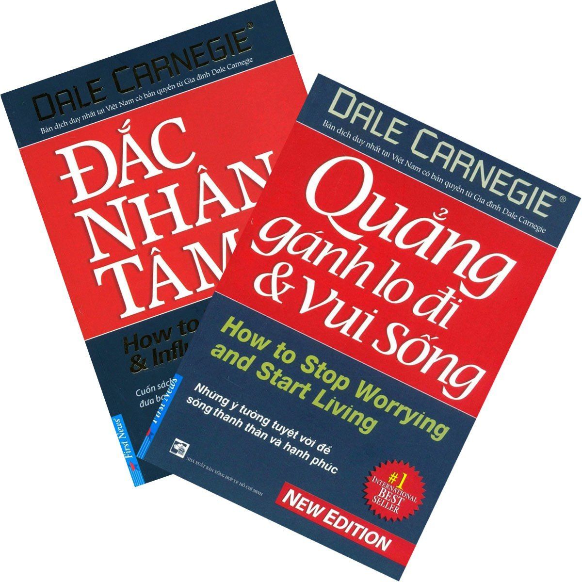  Combo Đắc Nhân Tâm + Quẳng Gánh Lo Đi Và Vui Sống 