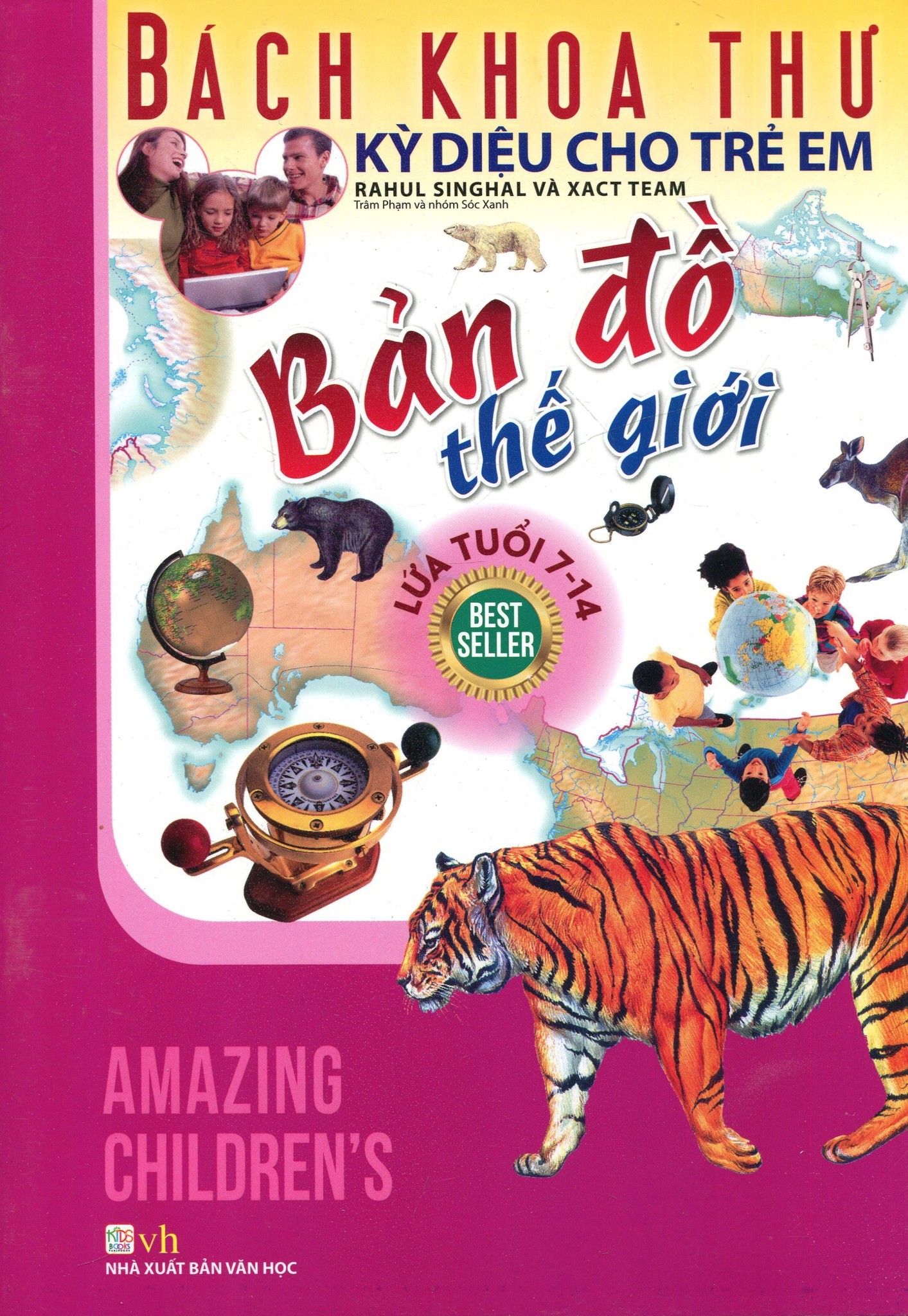  Bách Khoa Thư Kỳ Diệu Cho Trẻ Em - Bản Đồ Thế Giới 
