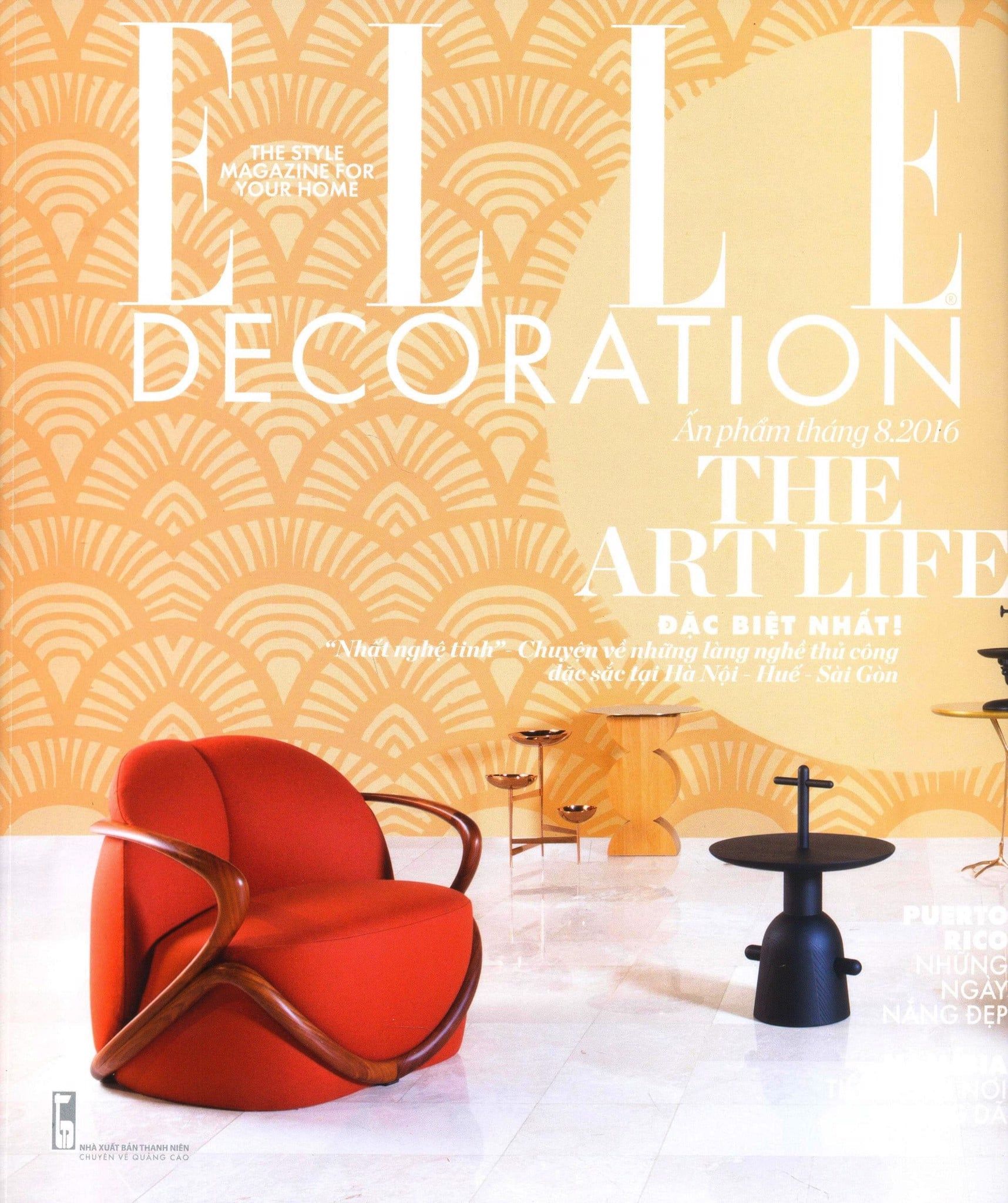  Không Gian Phong Cách - Elle Decoration (Ấn Phẩm Tháng 8/2016) 