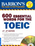  600 Essential Words For The TOEIC 3rd - 4th Edition (Kèm 2 CD) - Tái Bản 2016 