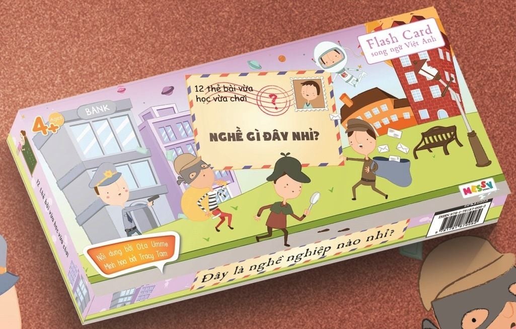  12 Thẻ Bài Vừa Học Vừa Chơi - Nghề Gì Đây Nhỉ? 