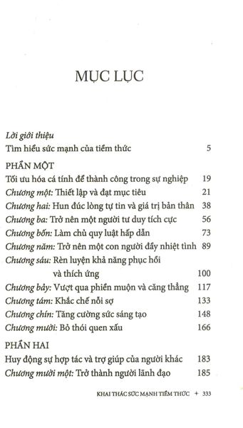 Khai Thác Sức Mạnh Tiềm Thức