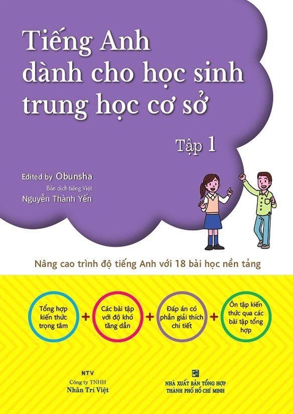  Tiếng Anh Dành Cho Học Sinh Trung Học Cơ Sở - Tập 1 