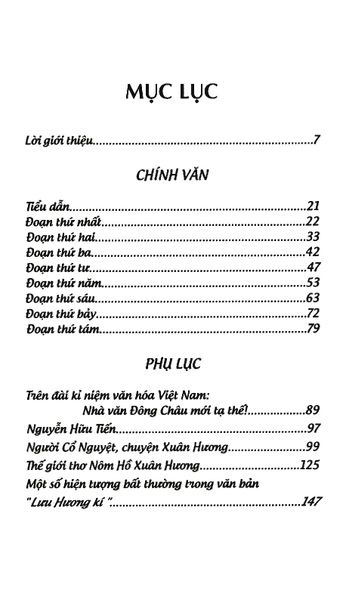 Giai Nhân Di Mặc - Sự Tích Và Thơ Từ Hồ Xuân Hương - Hương