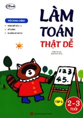 Làm Toán Thật Dễ - Tập 1 (2-3 Tuổi)
