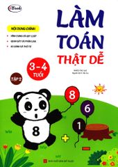 Làm Toán Thật Dễ - Tập 2 (3-4 Tuổi)