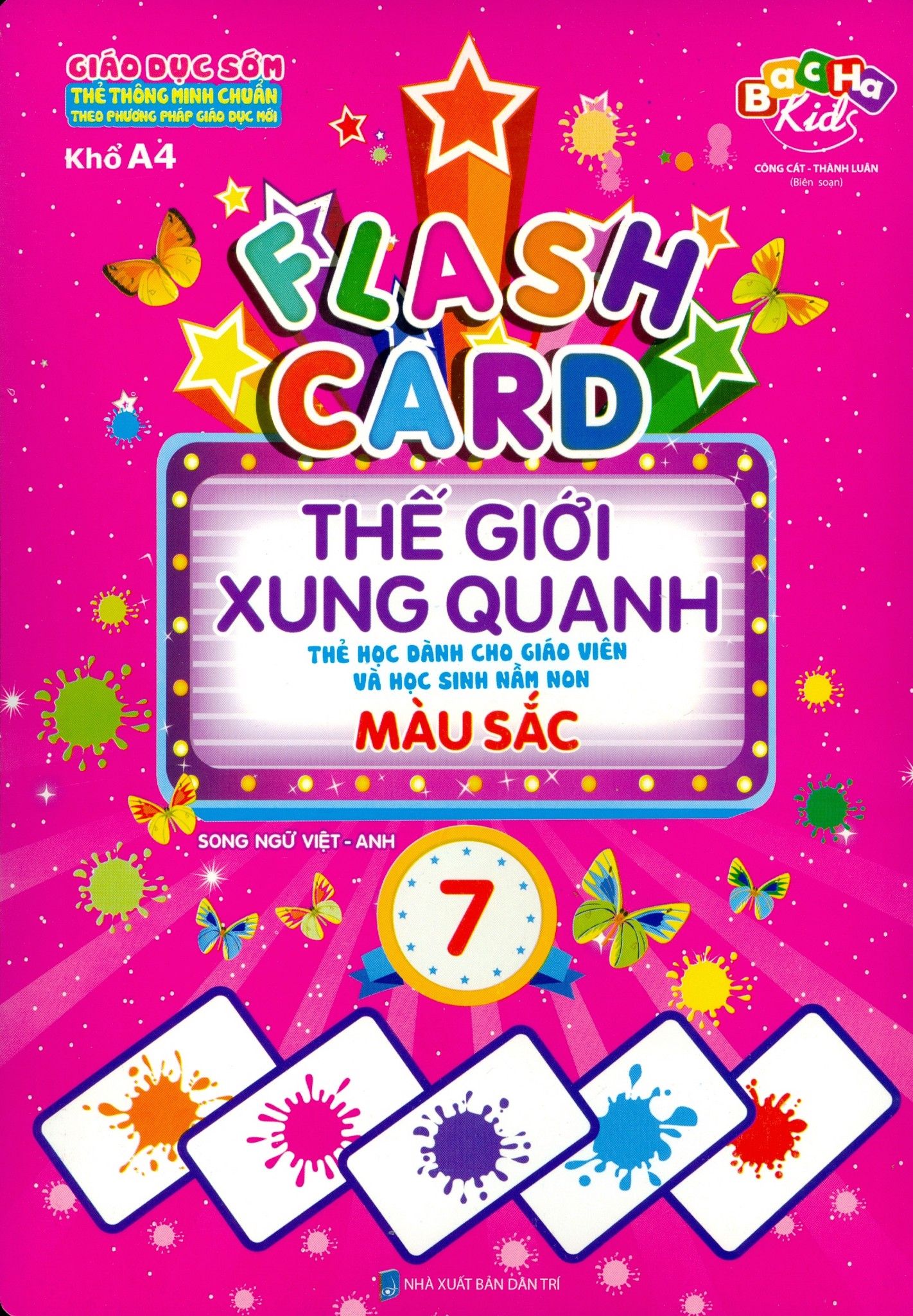  Flash Card Thế Giới Xung Quanh - Tập 7: Màu Sắc 