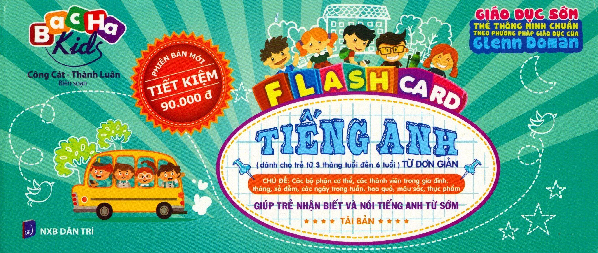  Flash Card Tiếng Anh - Từ Đơn Giản 