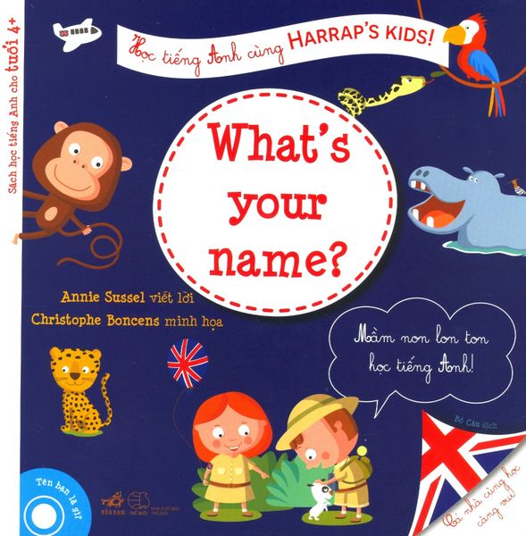 Học Tiếng Anh Cùng Harrap's Kids! - What's Your Name? - Annie Sussel