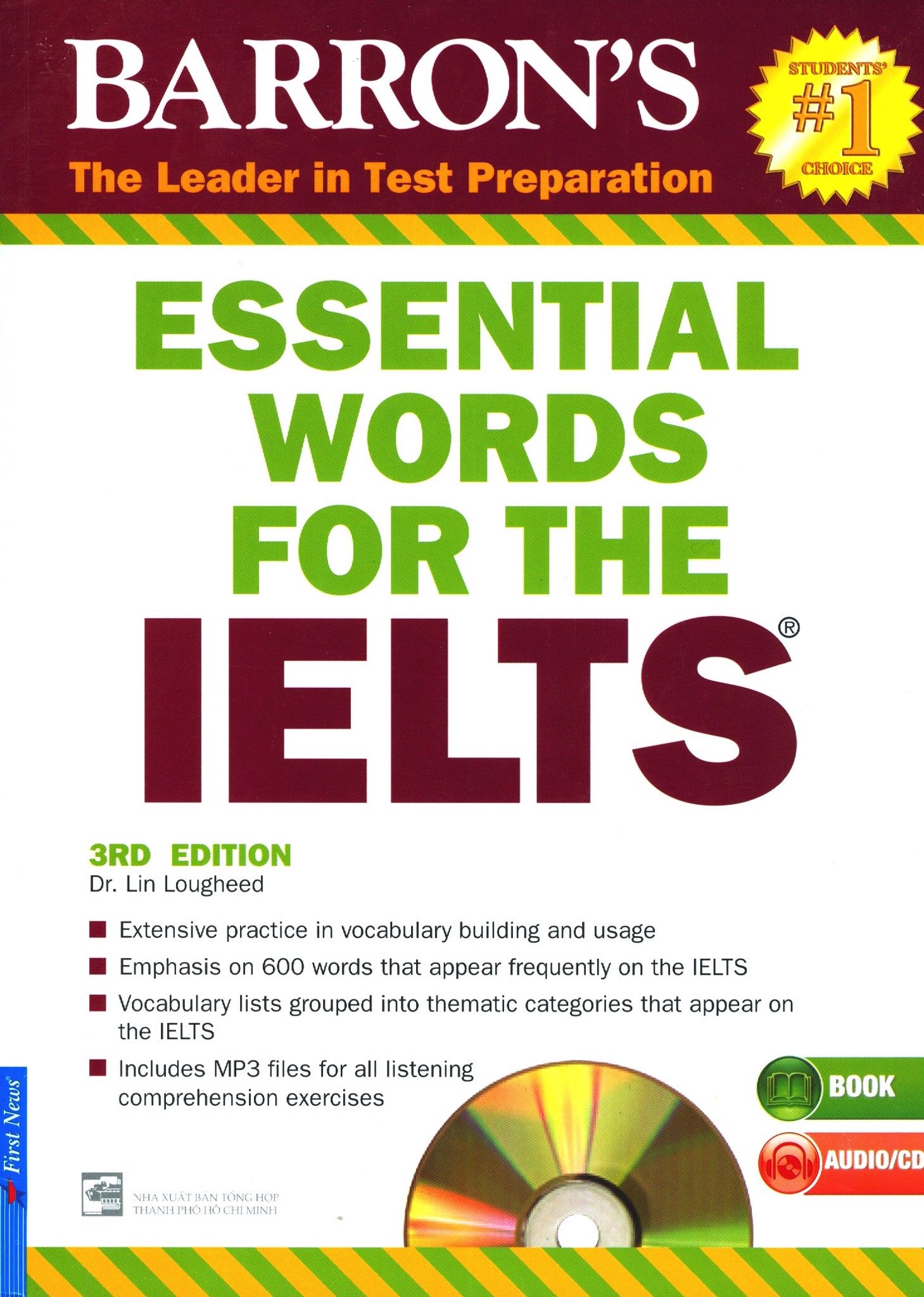  Essential Words For The IELTS - 3rd Edition (Kèm 1 CD) - Tái Bản 2018 