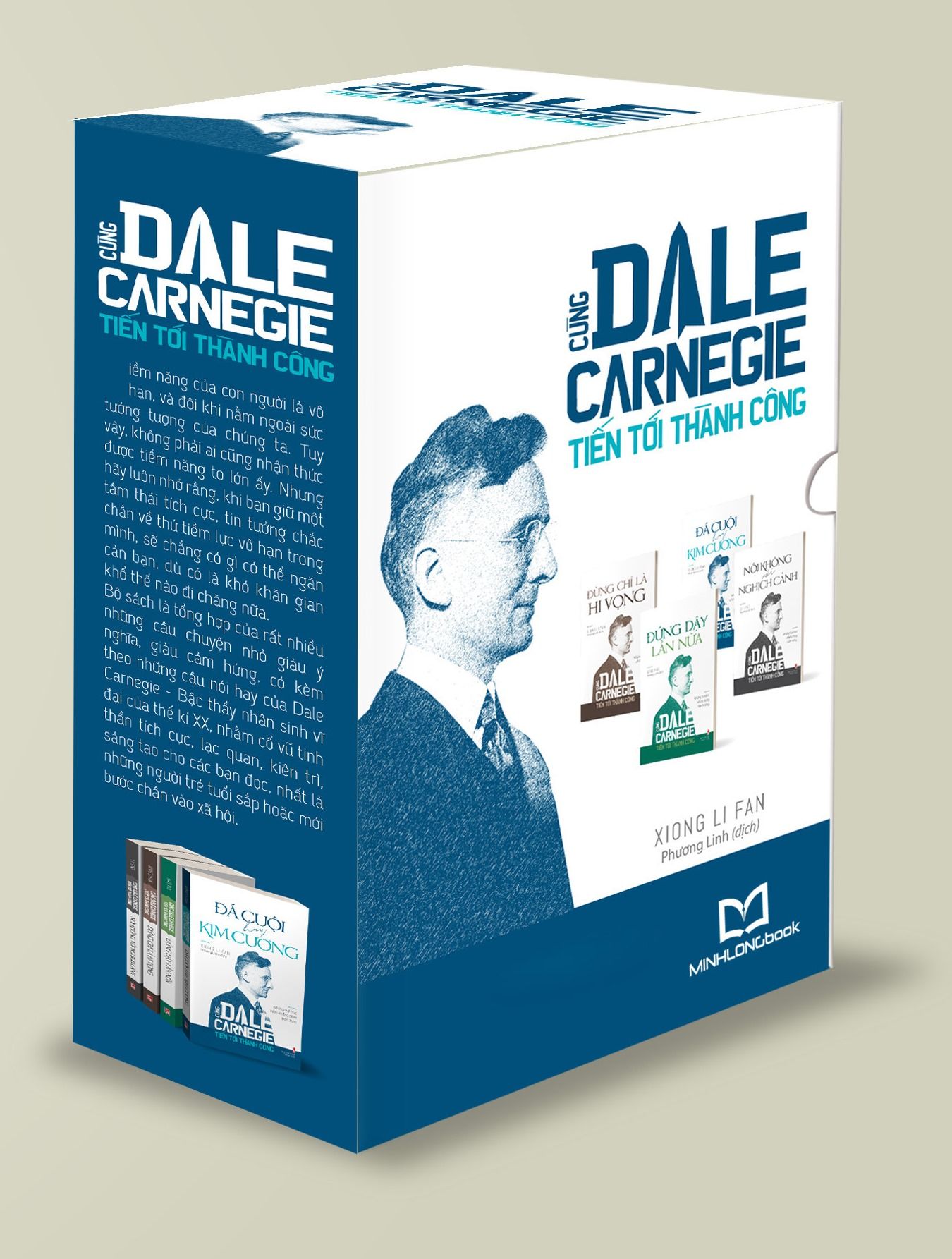  Combo Cùng Dale Carnegie Tiến Tới Thành Công (Hộp 4 Cuốn) 