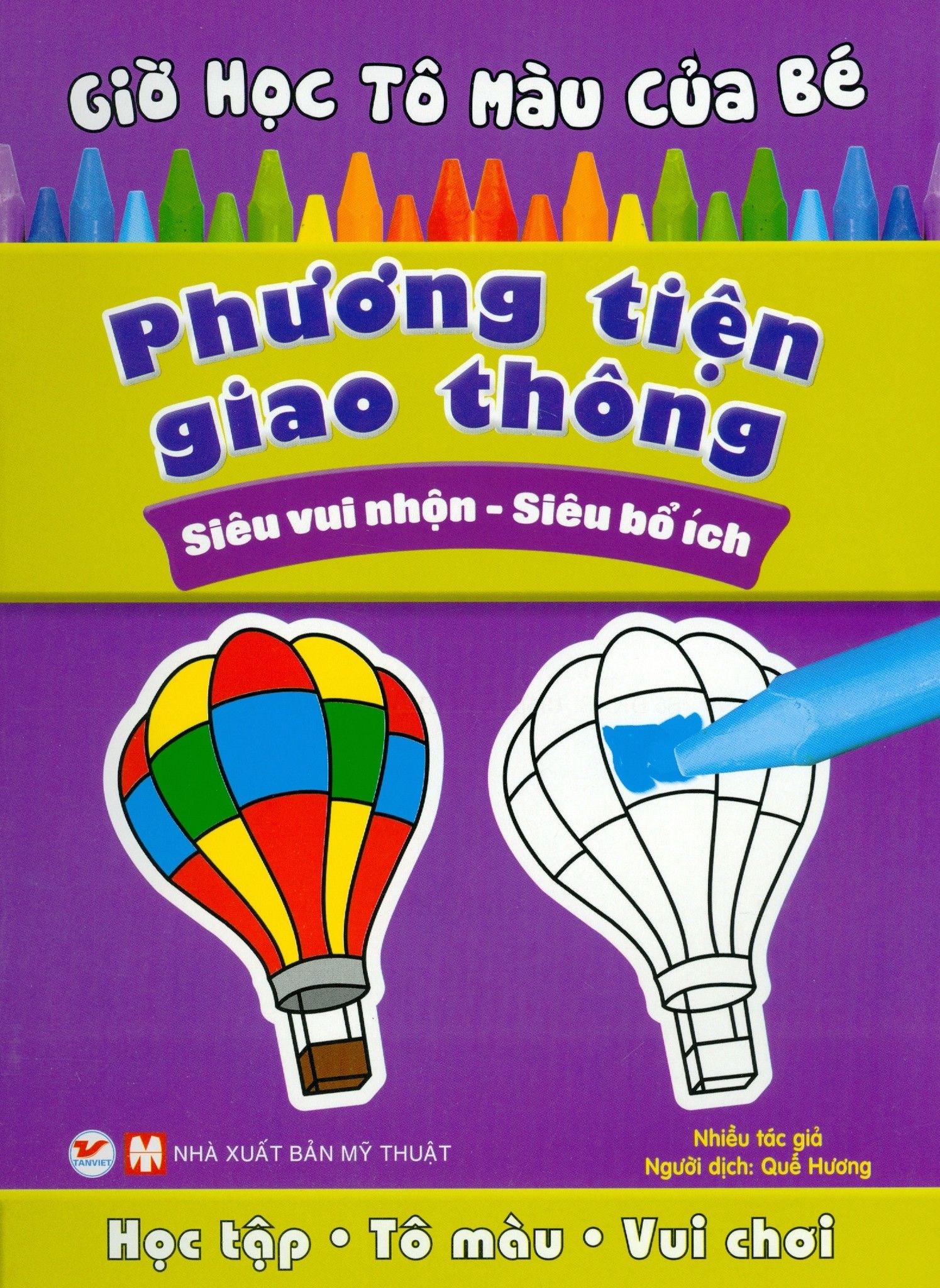  Giờ Học Tô Màu Của Bé - Phương Tiện Giao Thông 