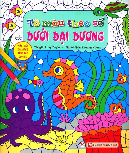 Tô Màu Theo Số - Dưới Đại Dương - Tô Tân