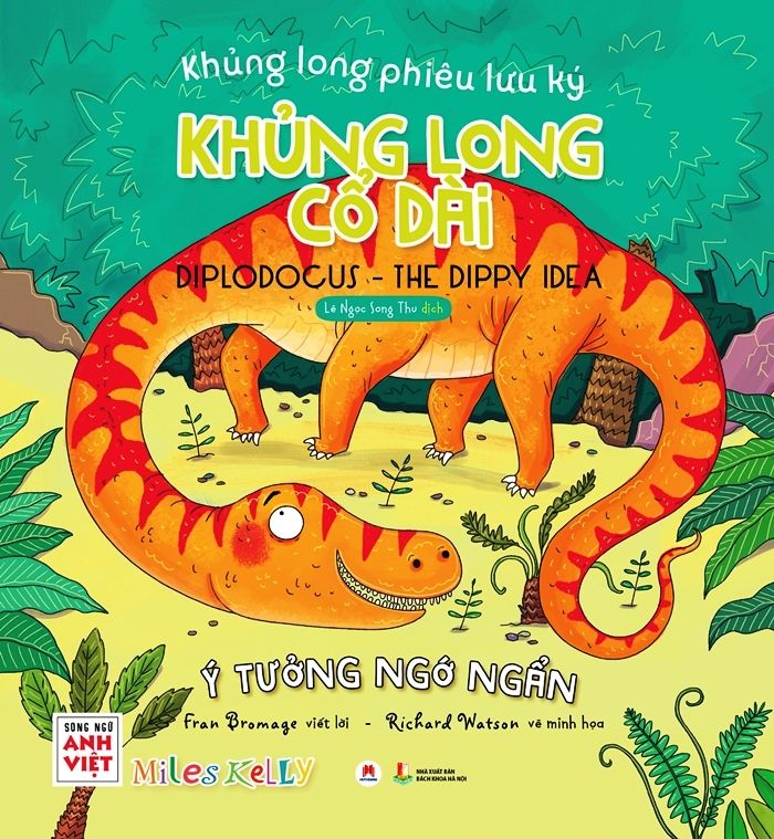  Khủng Long Phiêu Lưu Ký - Khủng Long Cổ Dài (Song Ngữ) 