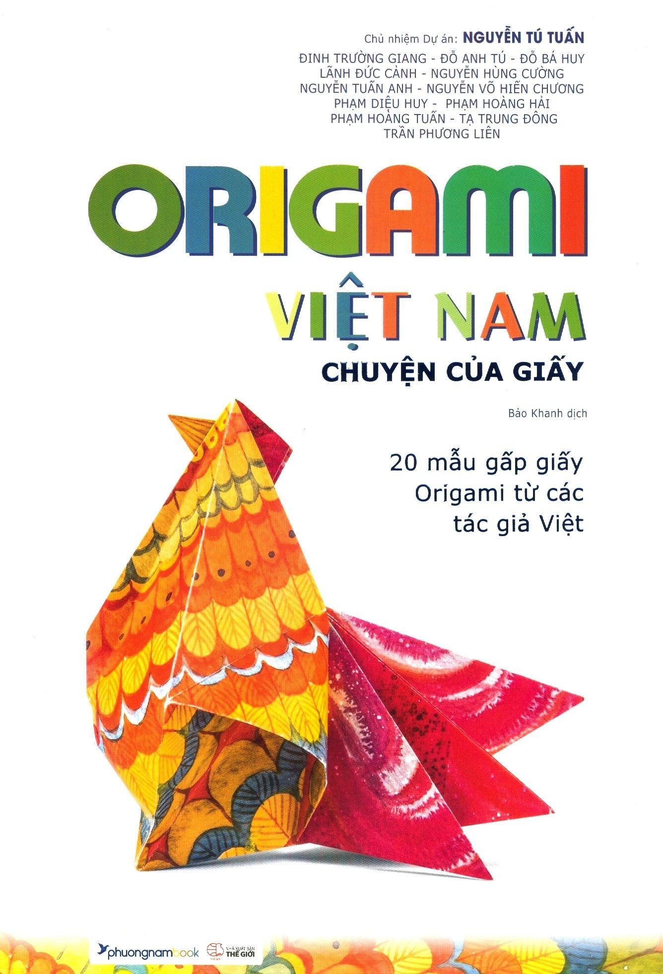  Origami Việt Nam (Bản Đặc Biệt) (Tặng Kèm 100 Tờ Giấy Gấp, Đặt Trong Hộp Âm Dương Trang Trọng) 