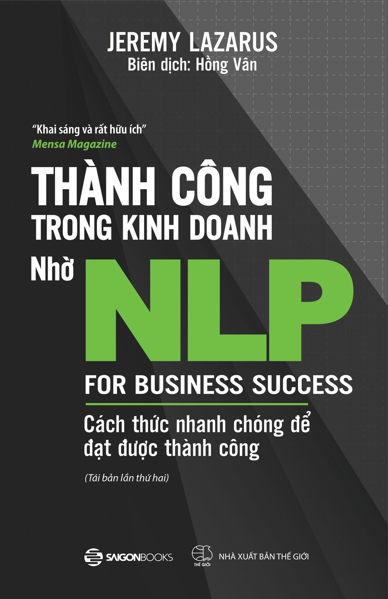  Thành Công Trong Kinh Doanh Nhờ NLP (Tái Bản 2019) 