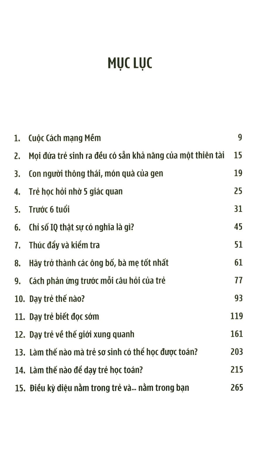  Cửa Sổ Vàng Cho Trí Tuệ Của Trẻ 