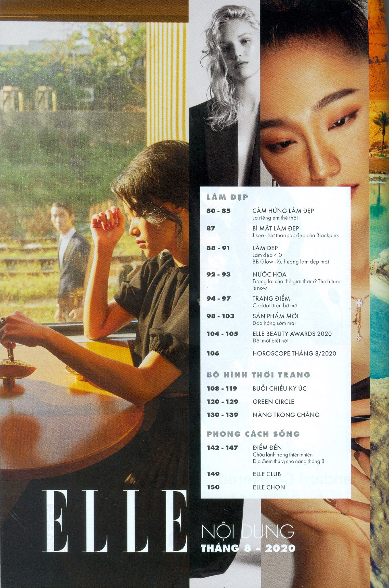  Tạp Chí: Phái Đẹp - ELLE Số 118 (Tháng 8/2020) 