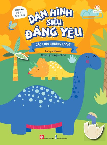 Dán Hình Siêu Đáng Yêu - Các Loài Khủng Long