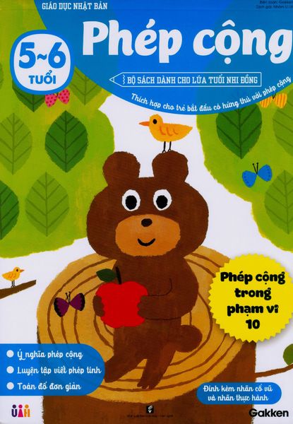 Giáo Dục Nhật Bản - Phép Cộng (Tuổi 5-6)