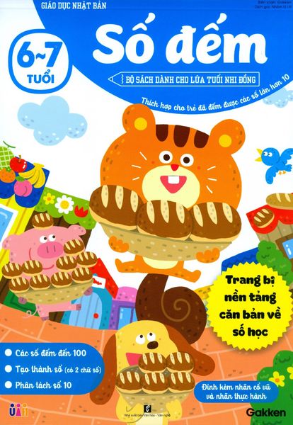 Giáo Dục Nhật Bản - Số Đếm (Tuổi 6-7) - Công ty UIH