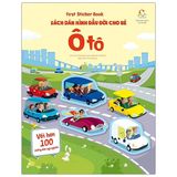  First Sticker Book - Sách Dán Hình Đầu Đời Cho Bé - Ô Tô 