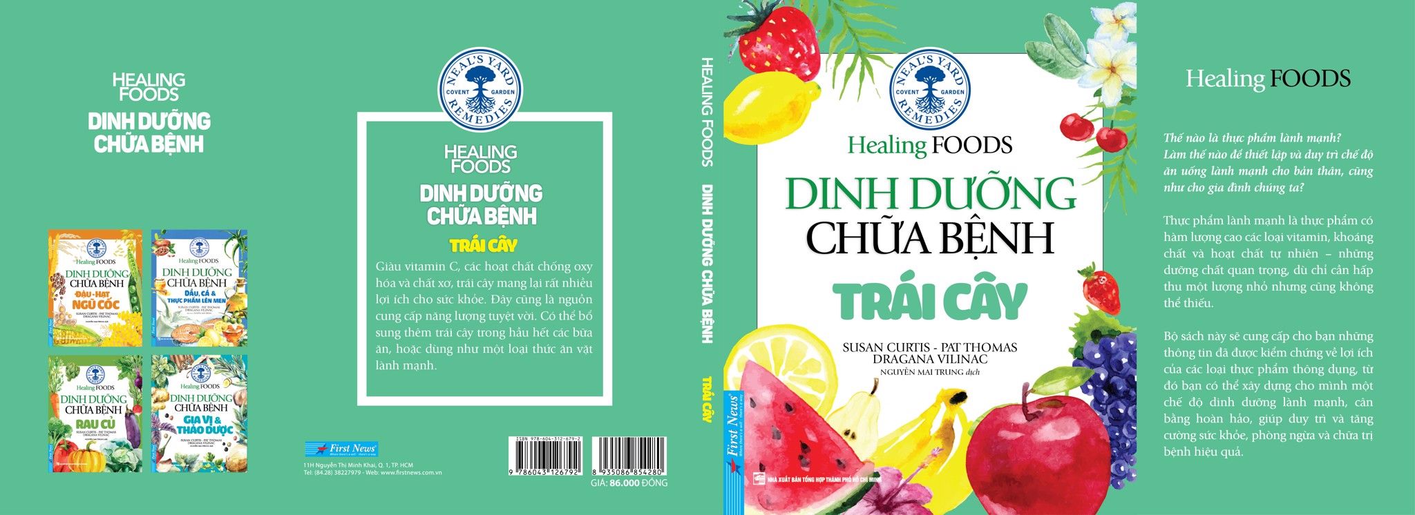  Dinh Dưỡng Chữa Bệnh - Trái Cây (Tái Bản 2021) 