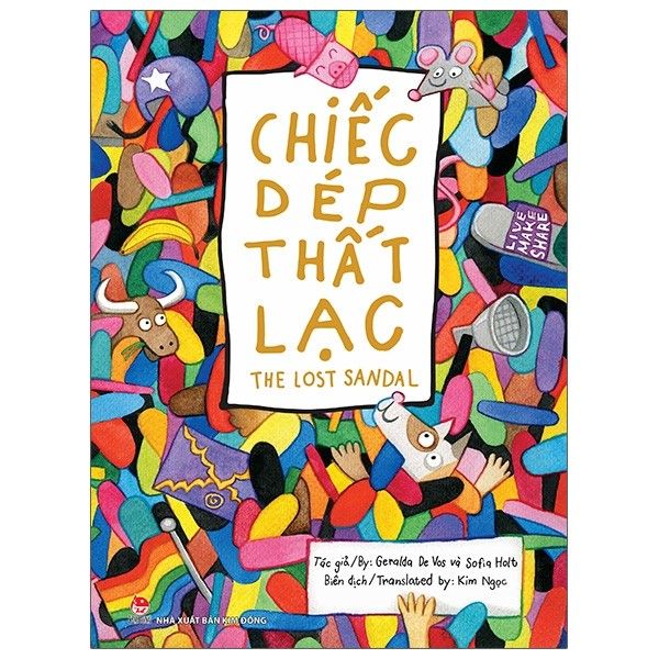  Chiếc Dép Thất Lạc - The Lost Sandal (Song Ngữ Anh-Việt) 