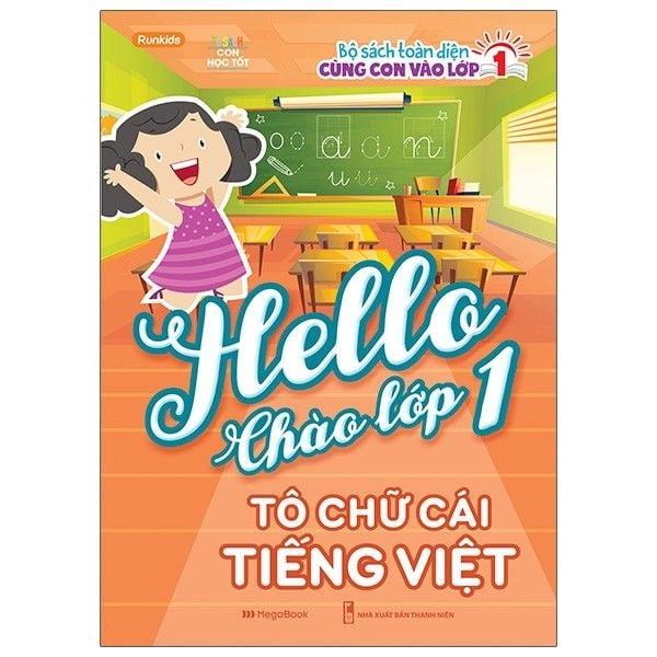  Hello Chào Lớp 1 - Tô Chữ Cái Tiếng Việt 