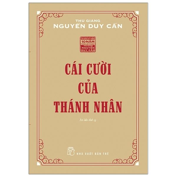 Cái Cười Của Thánh Nhân (Tái Bản 2021)
