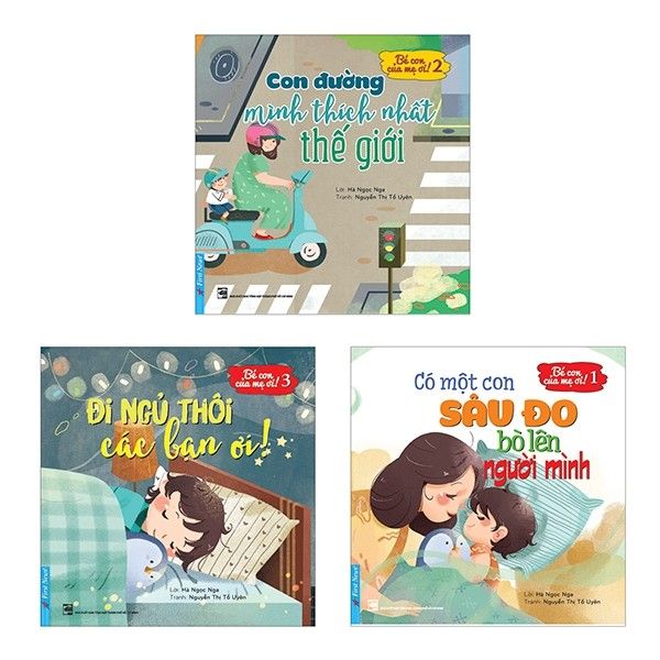  Bộ Sách Bé Con Của Mẹ Ơi! (Bộ 3 Cuốn) 
