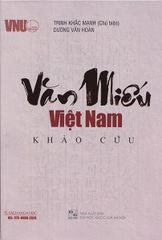 Văn Miếu Việt Nam Khảo Cứu