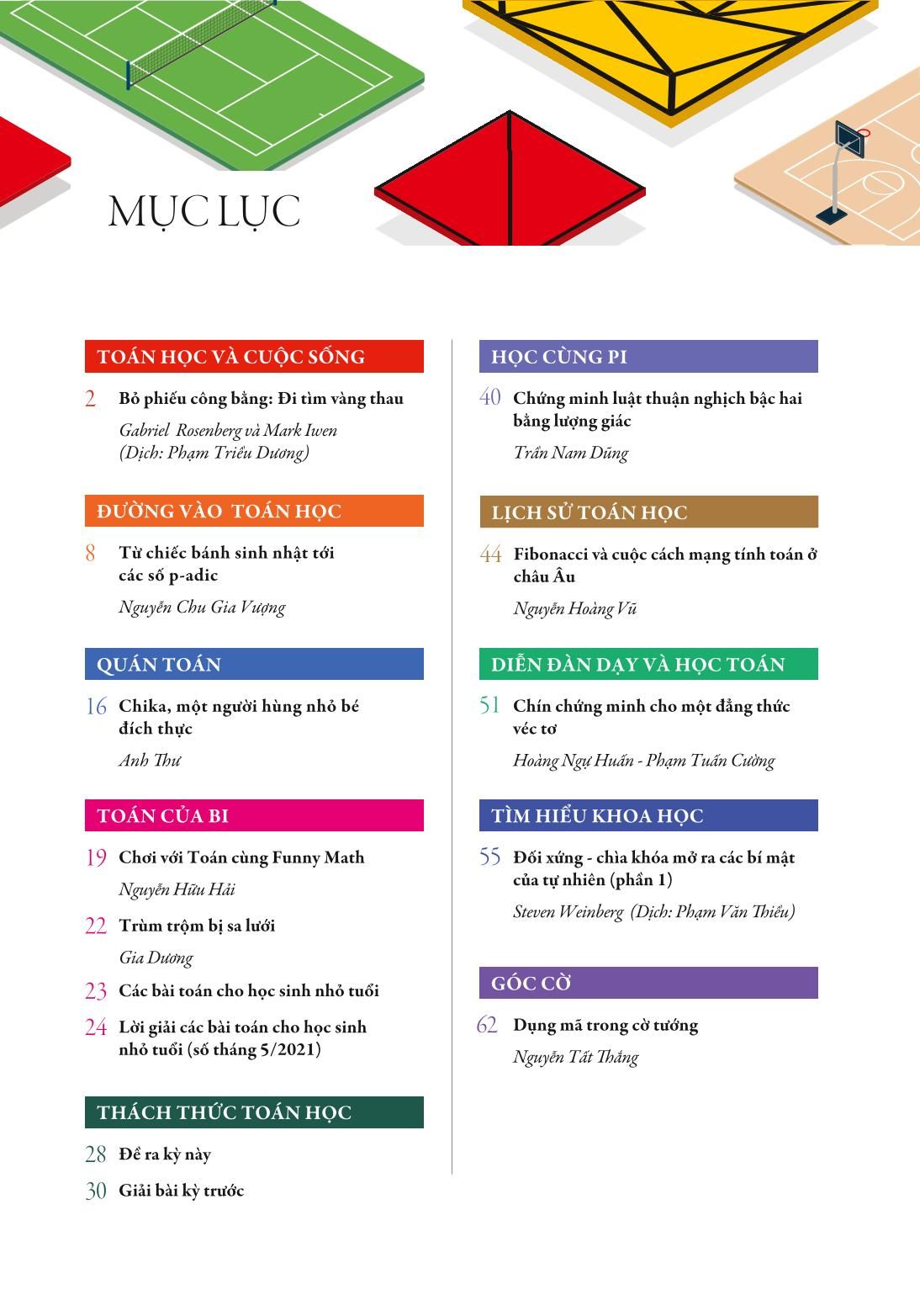  Tạp Chí Pi: Tập 5 - Số 9 (Tháng 9/2021) 