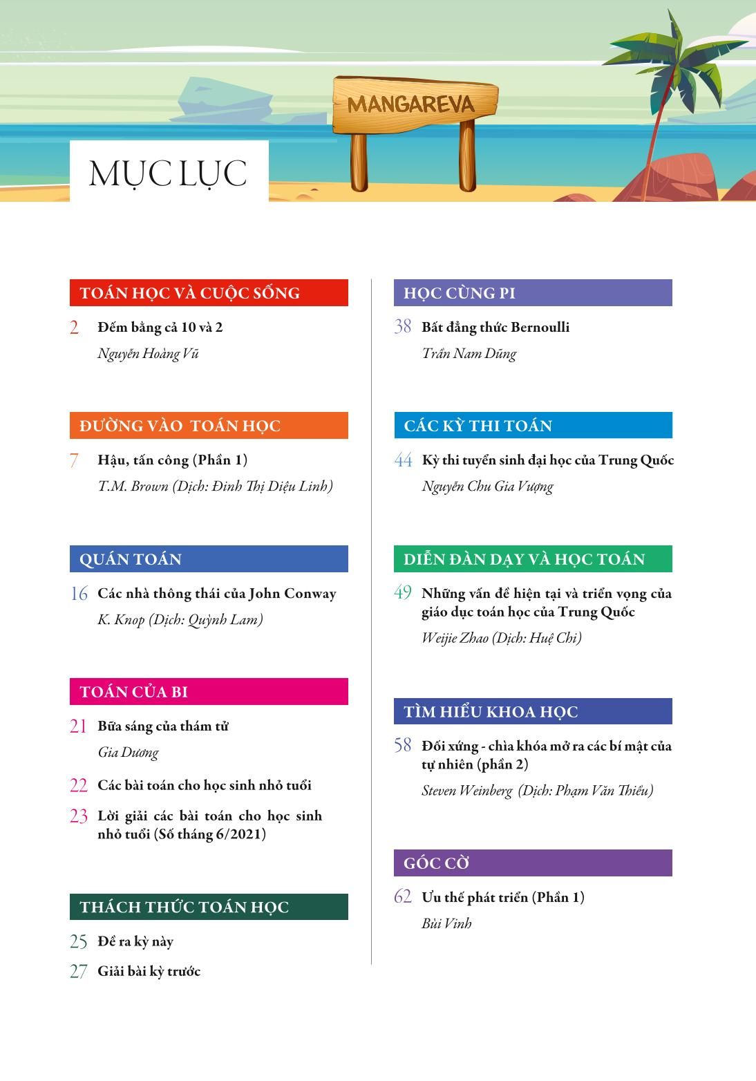  Tạp Chí Pi: Tập 5 - Số 10 (Tháng 10/2021) 