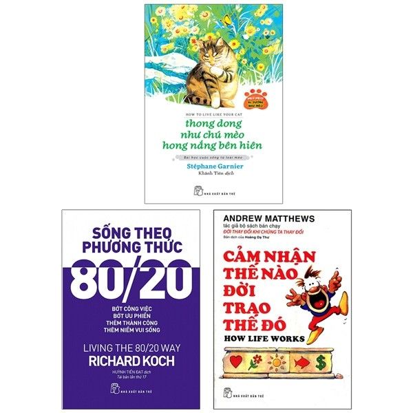  Bộ Sách Sống Đời Thảnh Thơi (Bộ 4 Cuốn) 