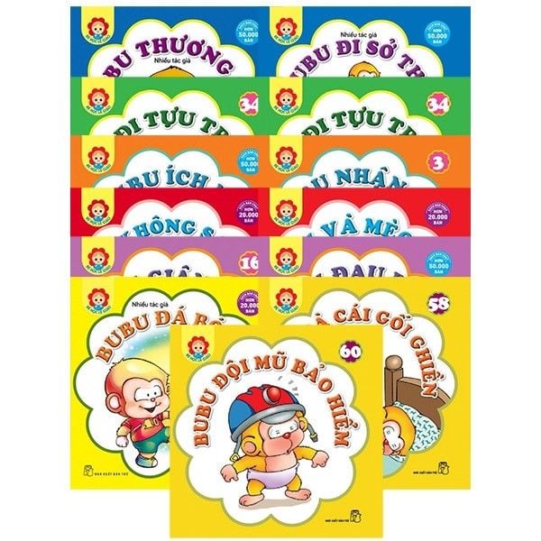  Bộ Sách Bubu - Bé Học Lễ Giáo (Trọn Bộ Tập 1 - 60) 