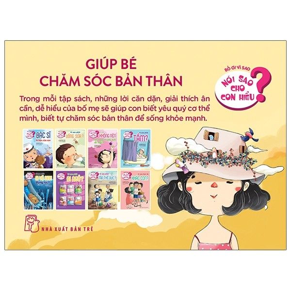  Bộ Sách Nói Sao Cho Con Hiểu - Giúp Bé Chăm Sóc Bản Thân (Bộ 8 Cuốn) 