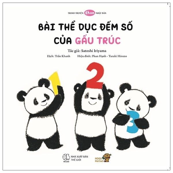 Ehon - Mọt Sách Mogu - Bài Thể Dục Đếm Số Của Gấu Trúc 
