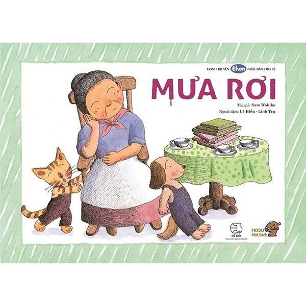 Truyện Tranh Ehon - Mưa Rơi - More Production Vietnam