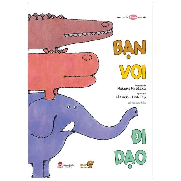 Ehon - Mọt Sách Mogu - Bạn Voi Đi Dạo (Tái Bản)