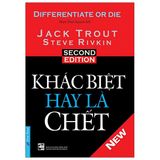  Khác Biệt Hay Là Chết (Tái Bản 2021) 