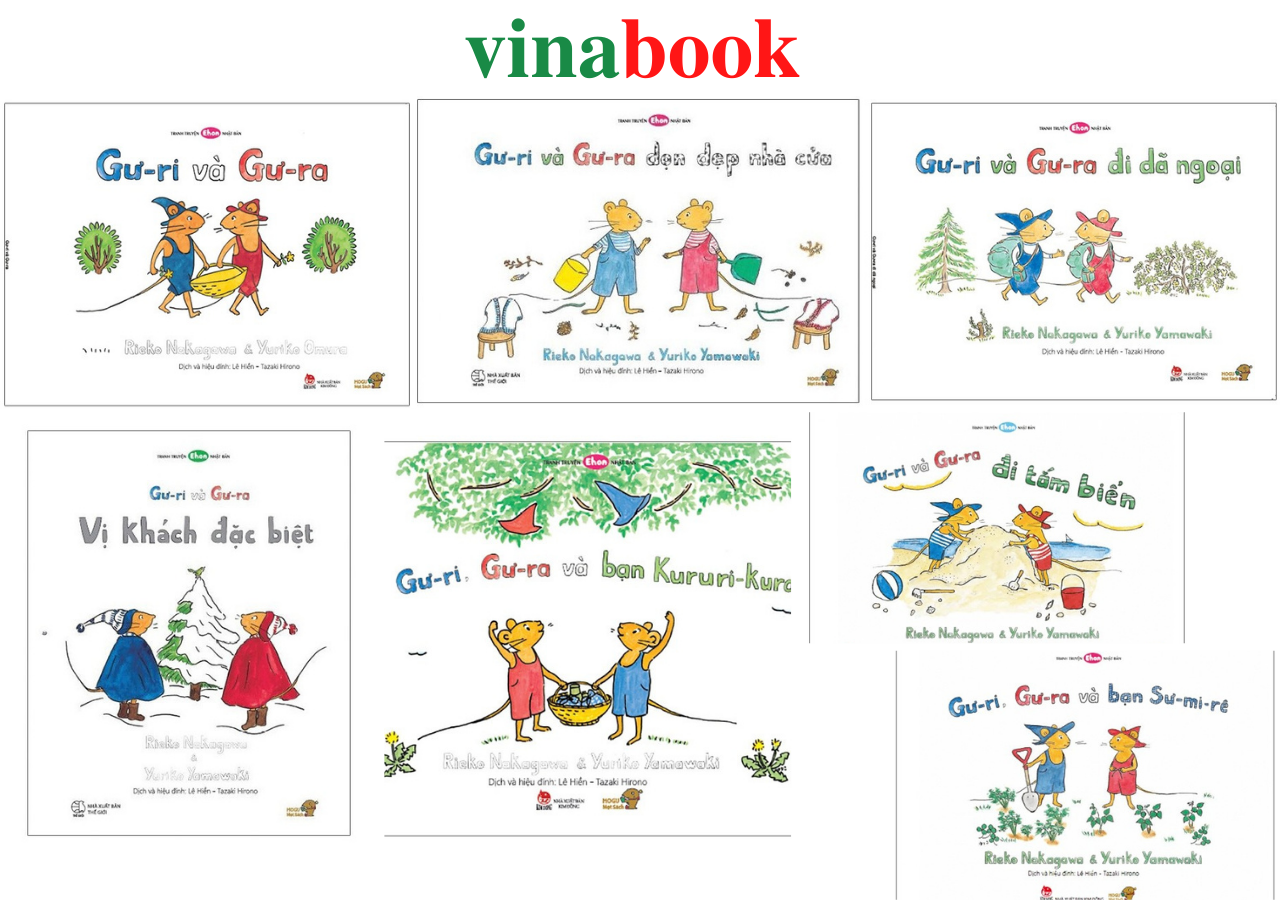  Combo Ehon Gư-Ri Và Gư-Ra (Bộ 7 Cuốn) 