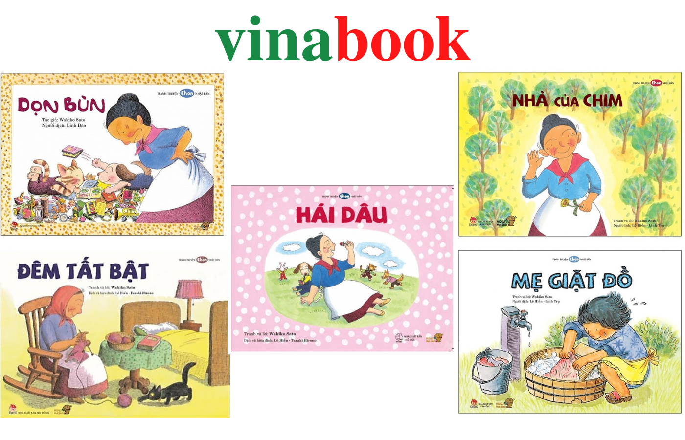  Combo Ehon Của Tác Giả Wakiko Sato 