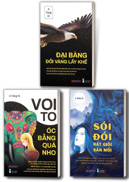 Combo Sách Của Tác Giả A Tăng Kì - OOPSY