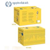  Thời Thơ Ấu Dài Lâu - Nguyễn Nhật Ánh - Boxset Vàng Ấm Áp (Bộ 24 Cuốn) - Tặng Kèm Giấy Note Hình Vuông 