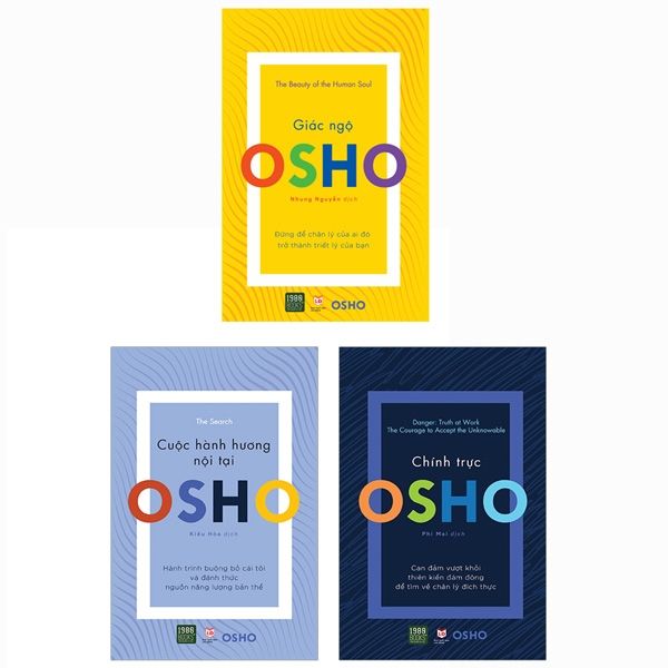  Combo Sách Osho (Bộ 3 Cuốn) 