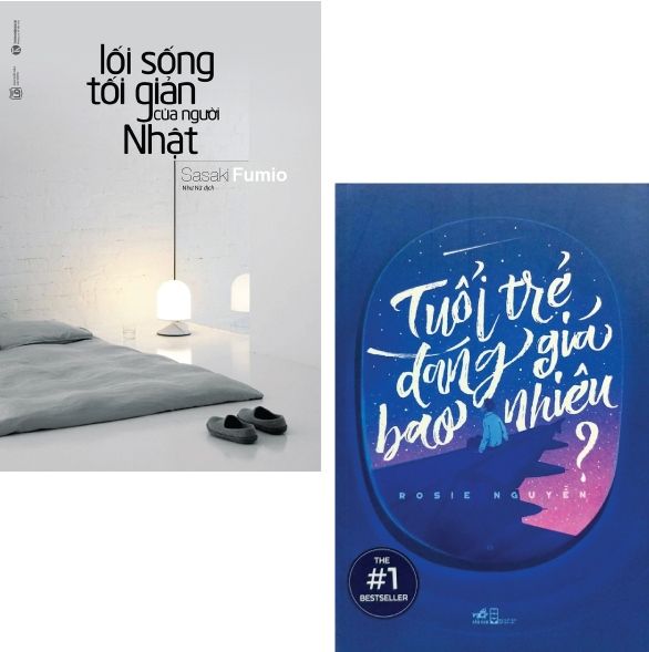  Combo Sách Tuổi Trẻ Đáng Giá Bao Nhiêu + Lối Sống Tối Giản Của Người Nhật (Bộ 2 Cuốn) 