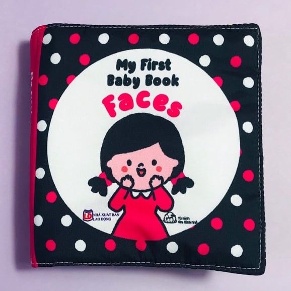 Sách Vải My First Baby Book Faces (03 tuổi) Vinabook