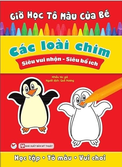 Giờ Học Tô Màu Của Bé - Các Loài Chim (Siêu Nhân Vui Nhộn - Siêu Bổ Ích)