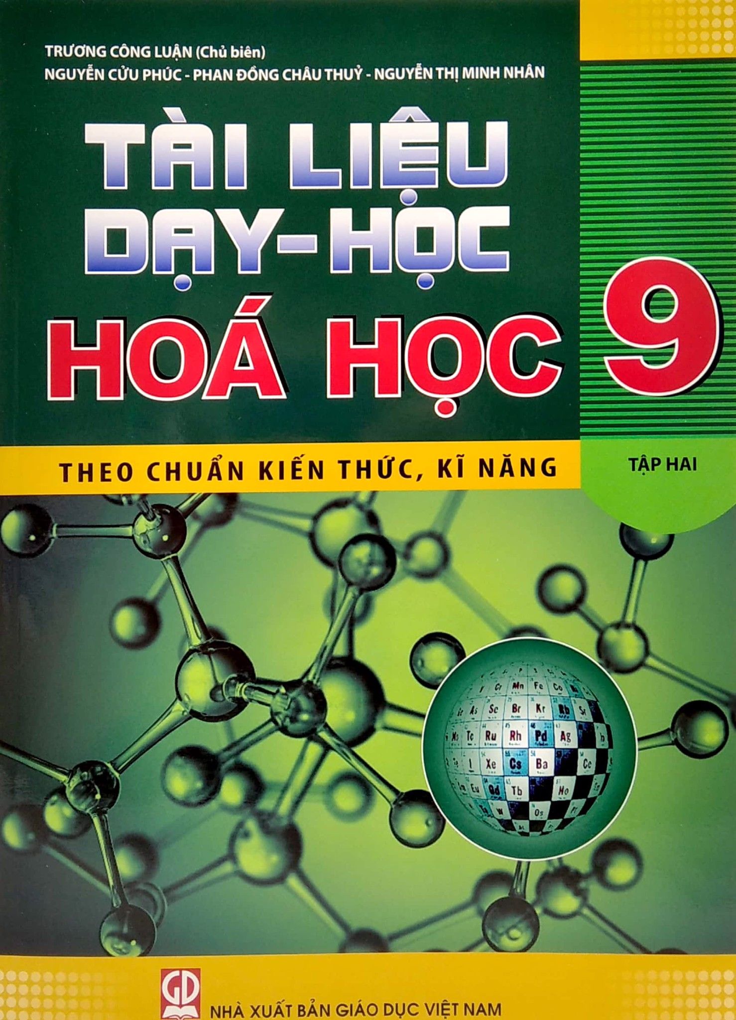  Tài Liệu Dạy - Học Hóa Học 9 - Tập 2 (2022) 
